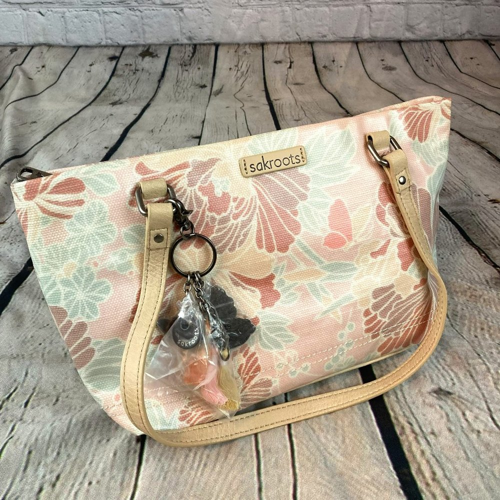 Sakroots Floral Shoulder Bag NWOT